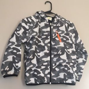 3 Pcs. Crazy 8 hooded windbreaker, shirt & belt